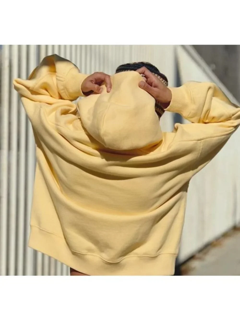 FP Movement A Cut Above Hoodie Sunlit Yellow NWT
